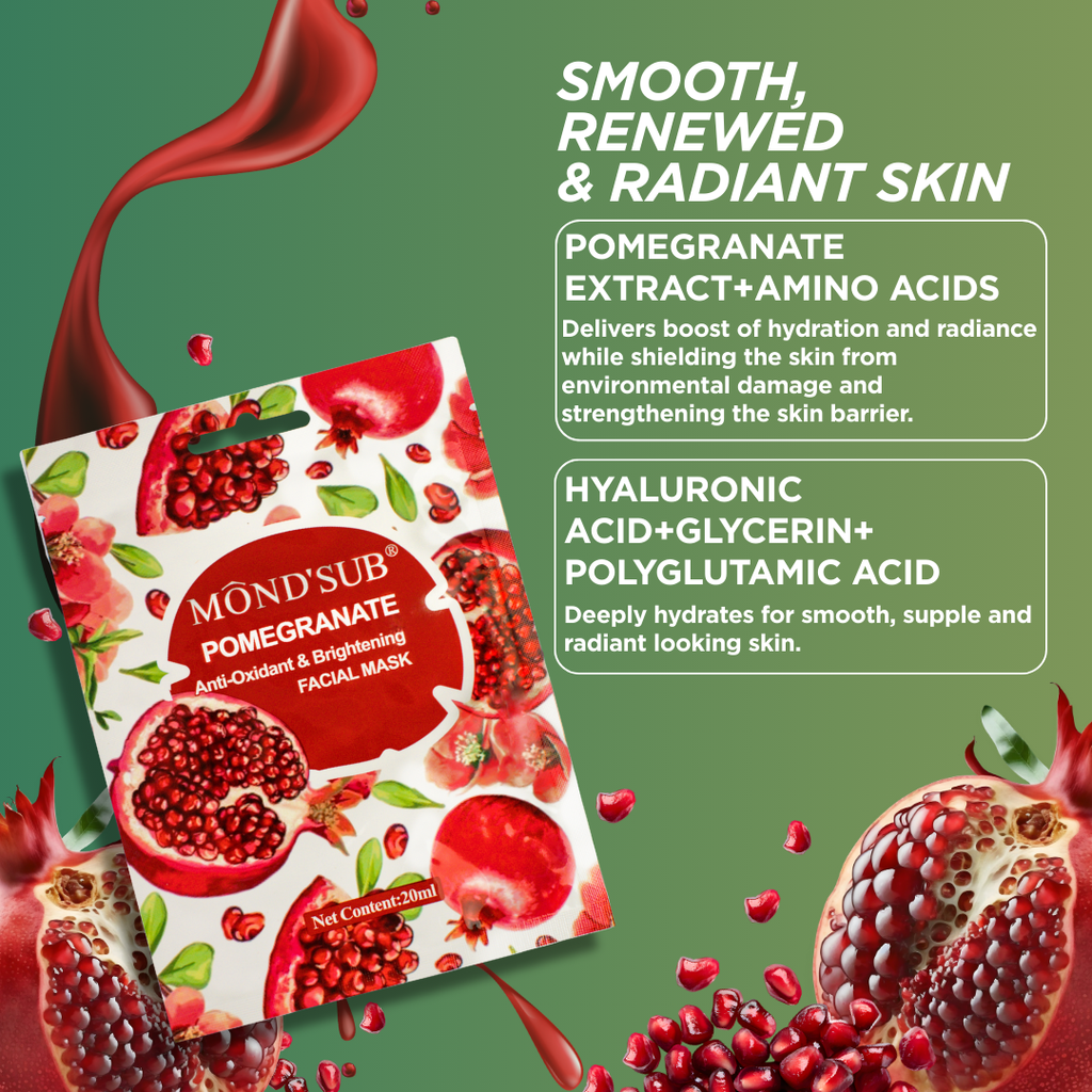 Pomegranate Anti-Oxidant & Brightening Facial Mask