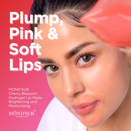 Cherry Blossom Hydrogel Lip Mask - Brightening & Moisturizing
